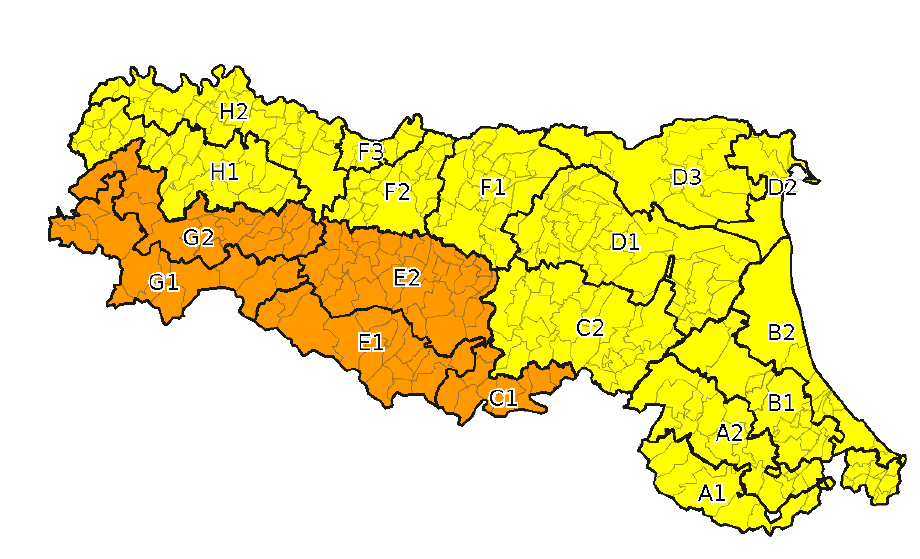 Allerta meteo per neve