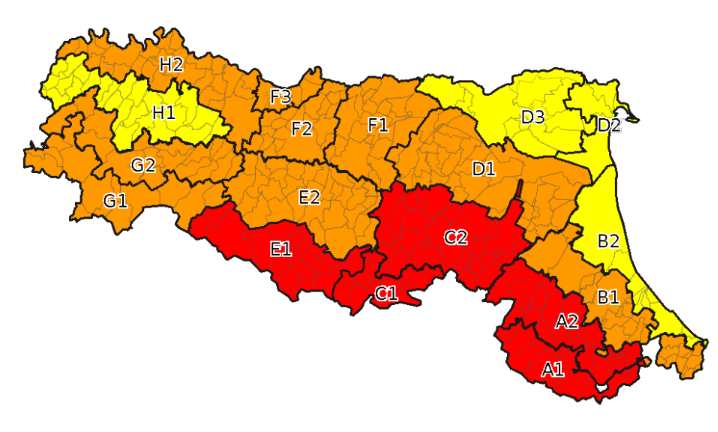 Allerta meteo 28 gennaio 2025